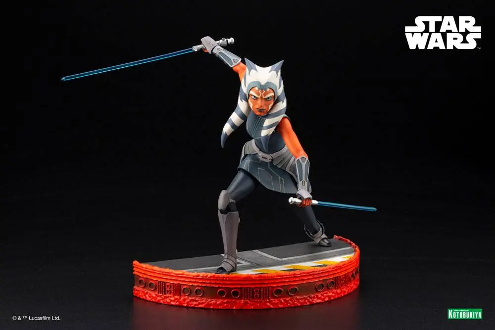 Star Wars The Clone Wars ARTFX PVC socha 1/7 Ahsoka Tano Útěk před klony 24 cm fotografii produktu