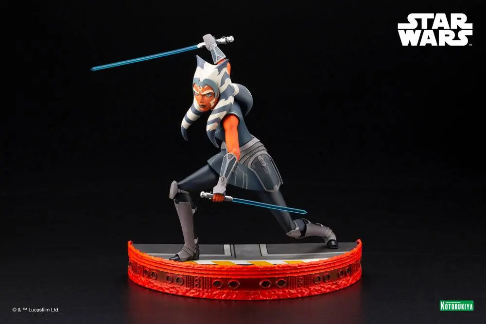 Star Wars The Clone Wars ARTFX PVC socha 1/7 Ahsoka Tano Útěk před klony 24 cm fotografii produktu