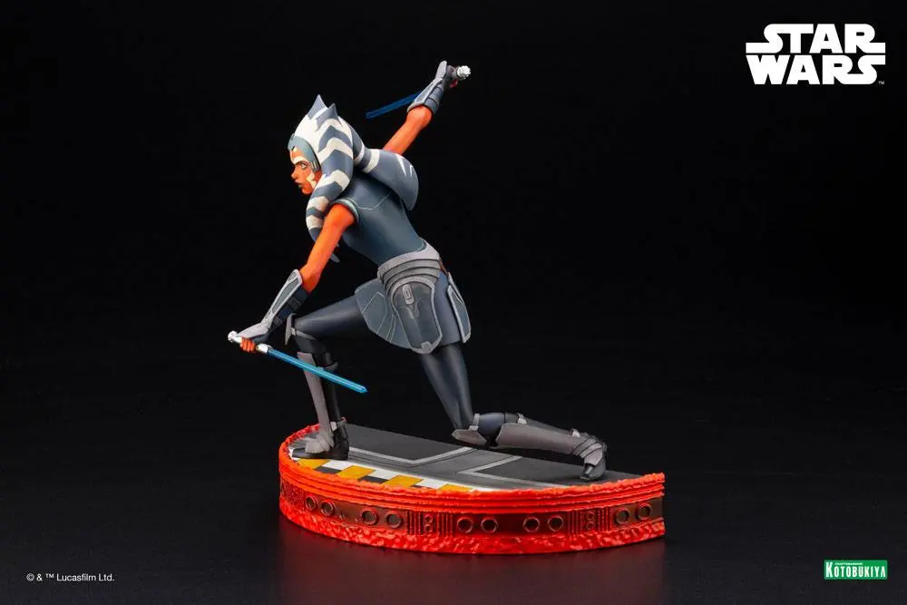 Star Wars The Clone Wars ARTFX PVC socha 1/7 Ahsoka Tano Útěk před klony 24 cm fotografii produktu