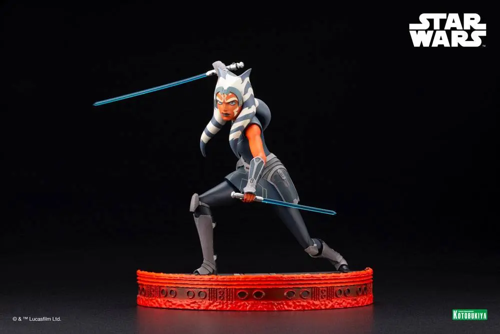 Star Wars The Clone Wars ARTFX PVC socha 1/7 Ahsoka Tano Útěk před klony 24 cm fotografii produktu