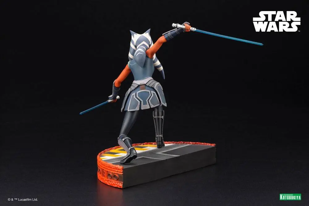 Star Wars The Clone Wars ARTFX PVC socha 1/7 Ahsoka Tano Útěk před klony 24 cm fotografii produktu