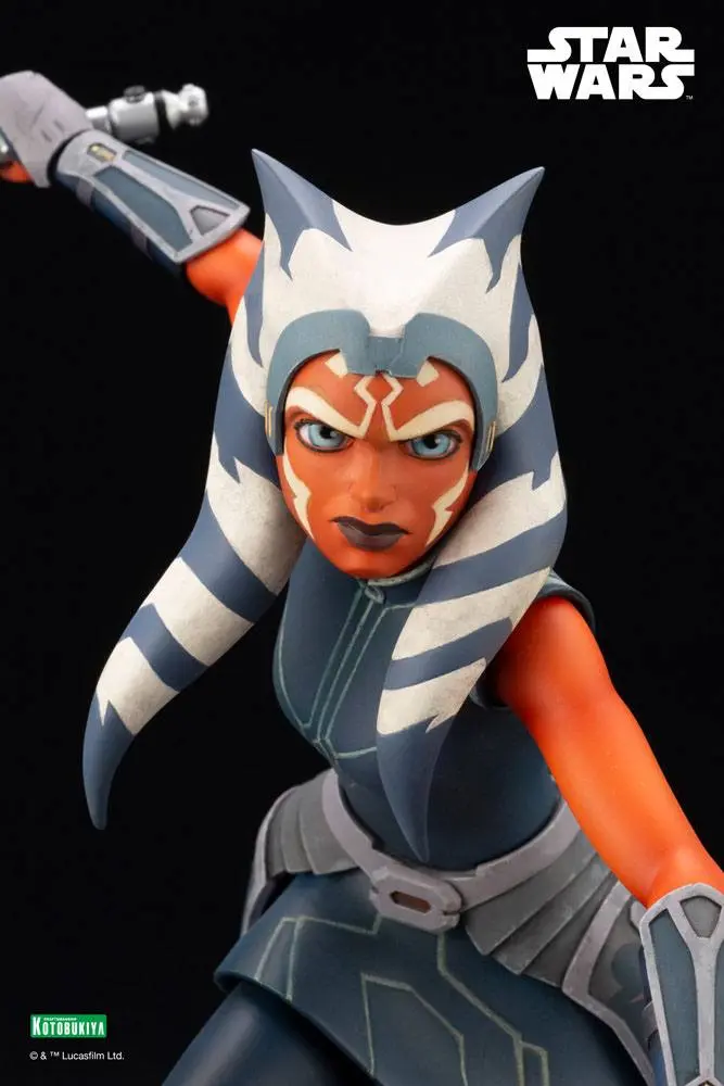 Star Wars The Clone Wars ARTFX PVC socha 1/7 Ahsoka Tano Útěk před klony 24 cm fotografii produktu