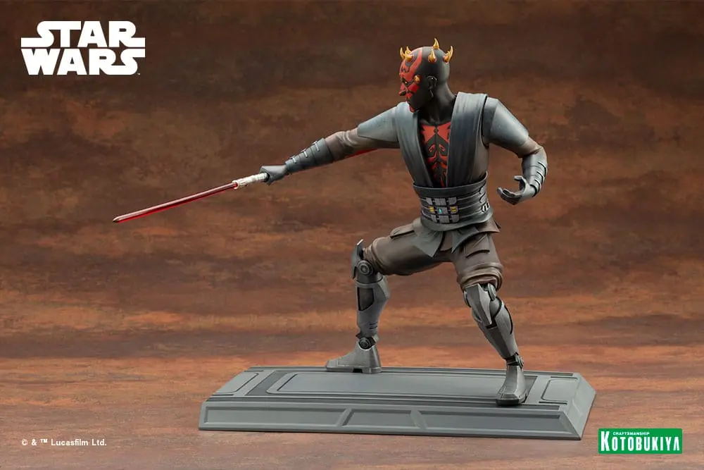 Star Wars The Clone Wars ARTFX PVC Socha 1/7 Darth Maul 26 cm fotografii produktu