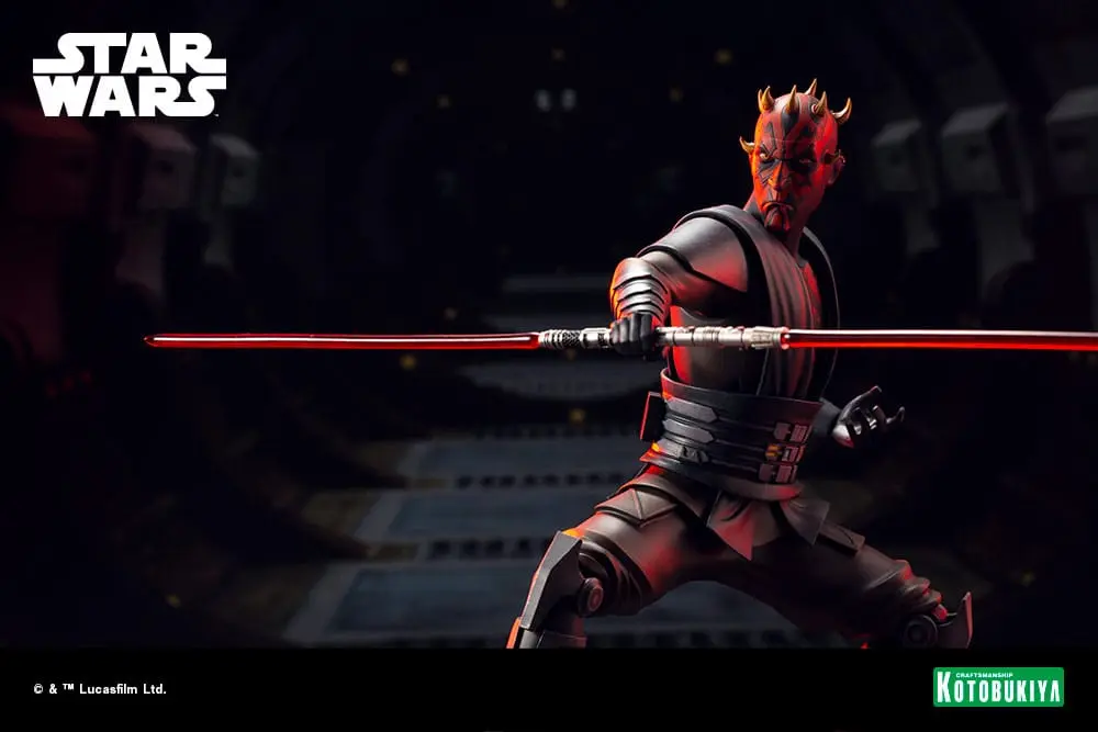 Star Wars The Clone Wars ARTFX PVC Socha 1/7 Darth Maul 26 cm fotografii produktu