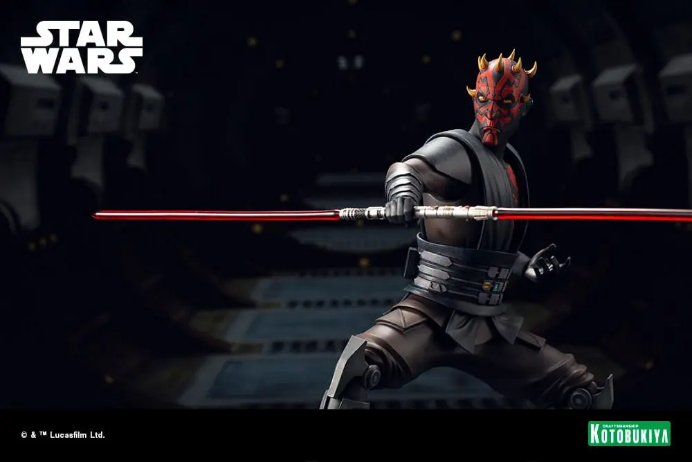 Star Wars The Clone Wars ARTFX PVC Socha 1/7 Darth Maul 26 cm fotografii produktu