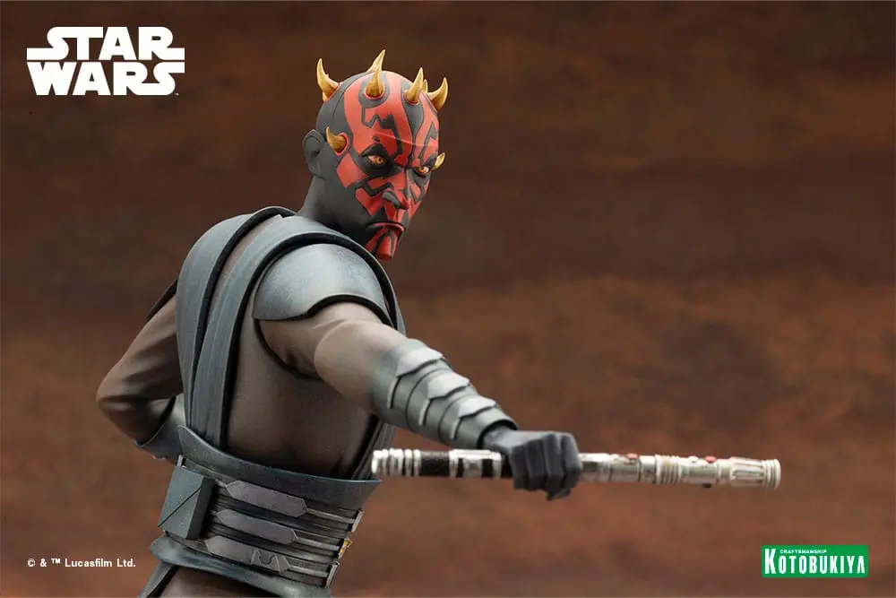 Star Wars The Clone Wars ARTFX PVC Socha 1/7 Darth Maul 26 cm fotografii produktu