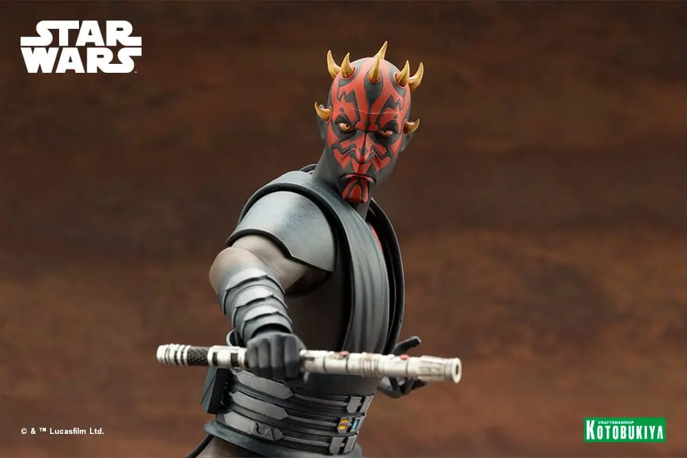 Star Wars The Clone Wars ARTFX PVC Socha 1/7 Darth Maul 26 cm fotografii produktu