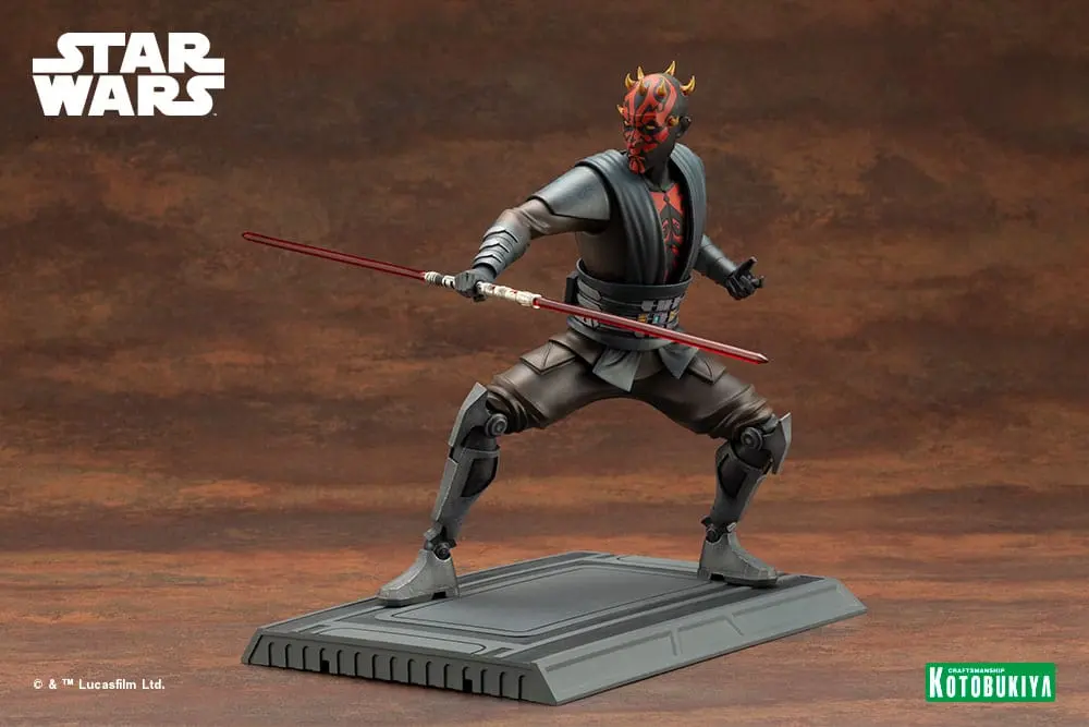 Star Wars The Clone Wars ARTFX PVC Socha 1/7 Darth Maul 26 cm fotografii produktu