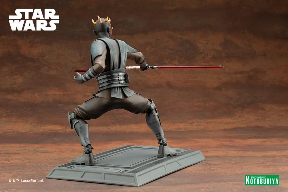 Star Wars The Clone Wars ARTFX PVC Socha 1/7 Darth Maul 26 cm fotografii produktu