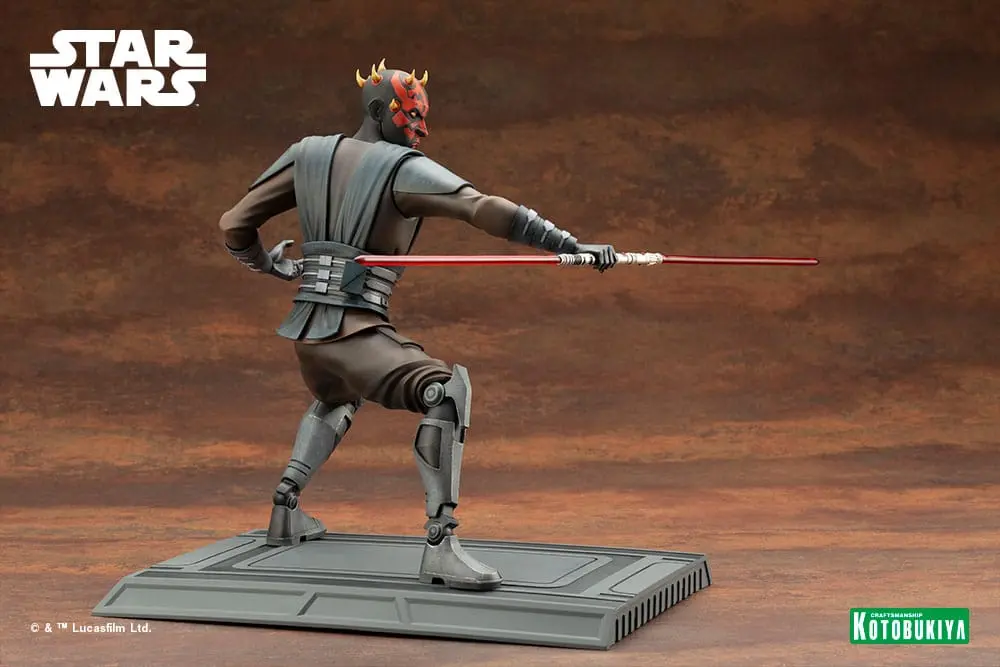 Star Wars The Clone Wars ARTFX PVC Socha 1/7 Darth Maul 26 cm fotografii produktu