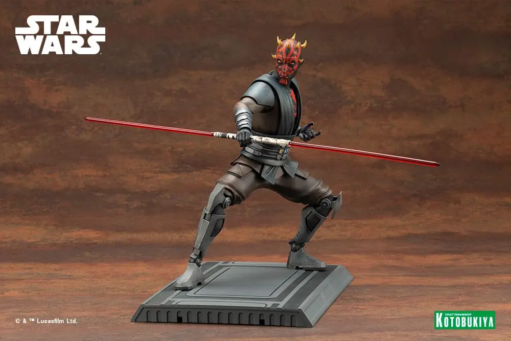 Star Wars The Clone Wars ARTFX PVC Socha 1/7 Darth Maul 26 cm fotografii produktu