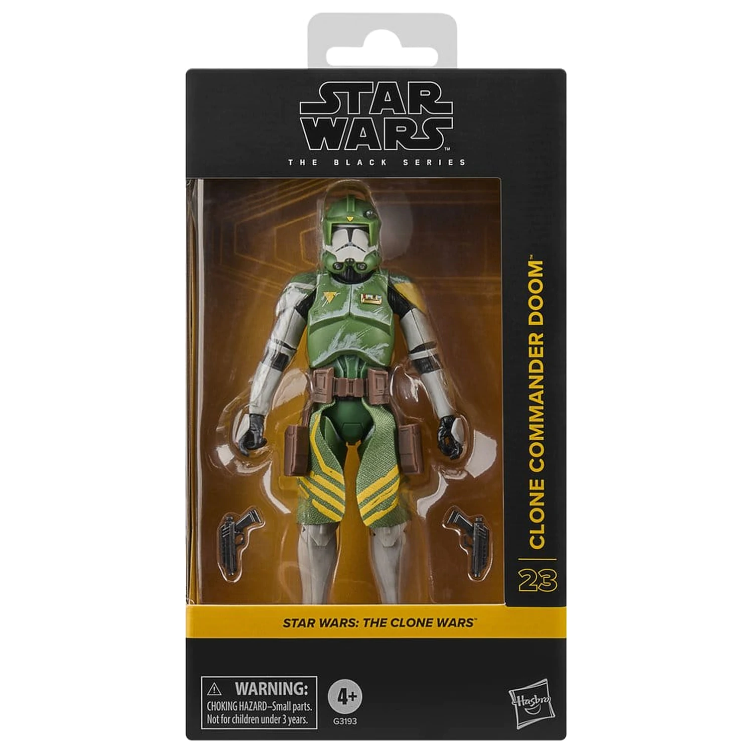 Star Wars: The Clone Wars Black Series akční figurka Clone Commander Doom 15 cm fotografii produktu