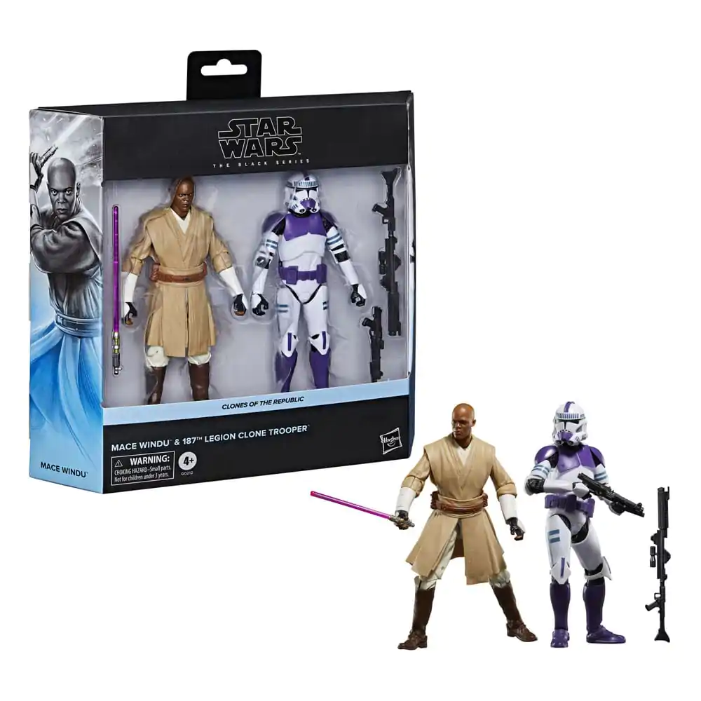 Star Wars: The Clone Wars Black Series Akční figurka 2-Pack Clones of the Republic 15 cm fotografii produktu