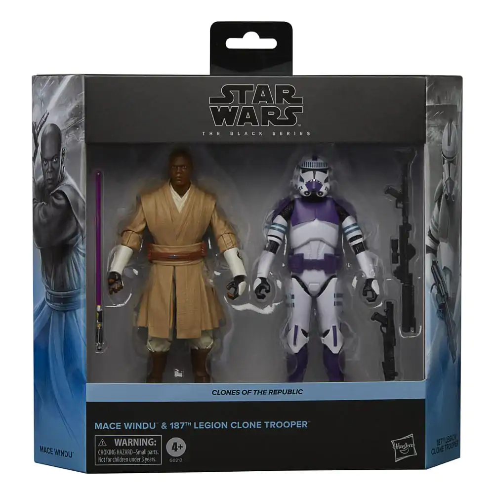 Star Wars: The Clone Wars Black Series Akční figurka 2-Pack Clones of the Republic 15 cm fotografii produktu