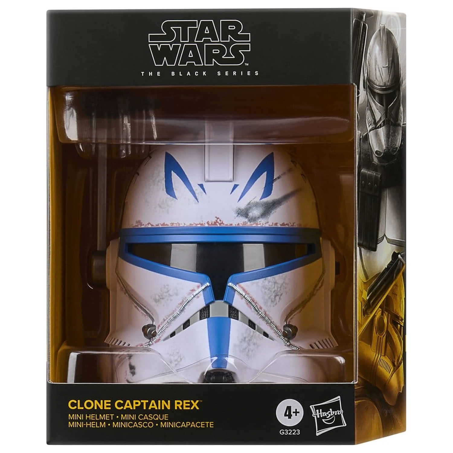 Star Wars: The Clone Wars Black Series Mini helma Clone Captain Rex 15 cm fotografii produktu
