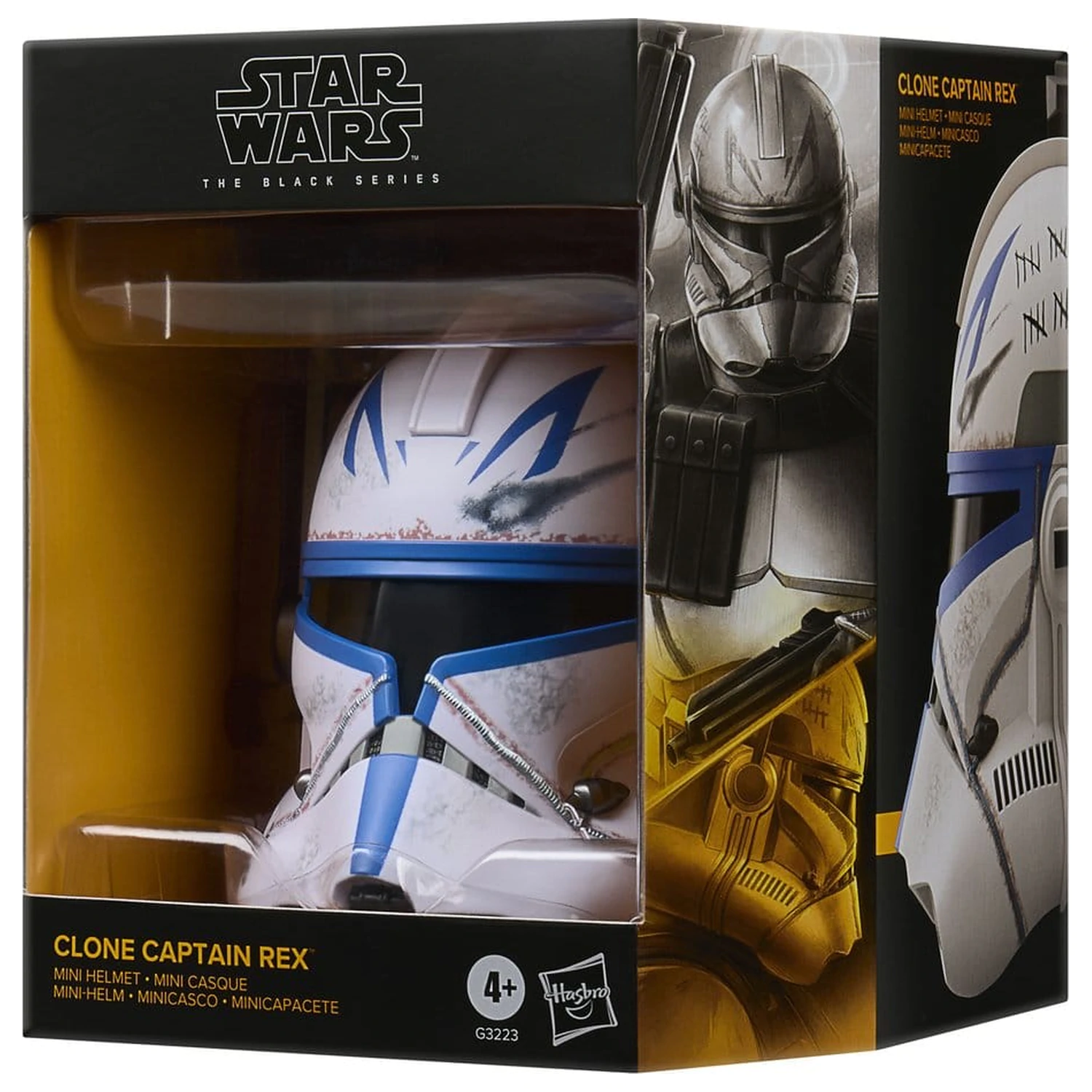 Star Wars: The Clone Wars Black Series Mini helma Clone Captain Rex 15 cm fotografii produktu