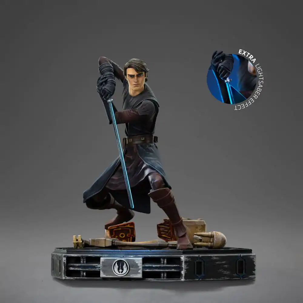 Star Wars: The Clone Wars Deluxe Art Scale Statue 1/10 Anakin Skywalker 19 cm Socha fotografii produktu