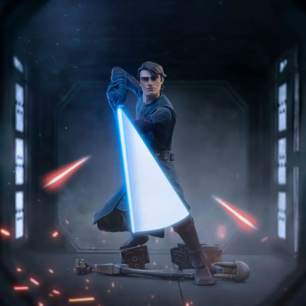 Star Wars: The Clone Wars Deluxe Art Scale Statue 1/10 Anakin Skywalker 19 cm Socha fotografii produktu