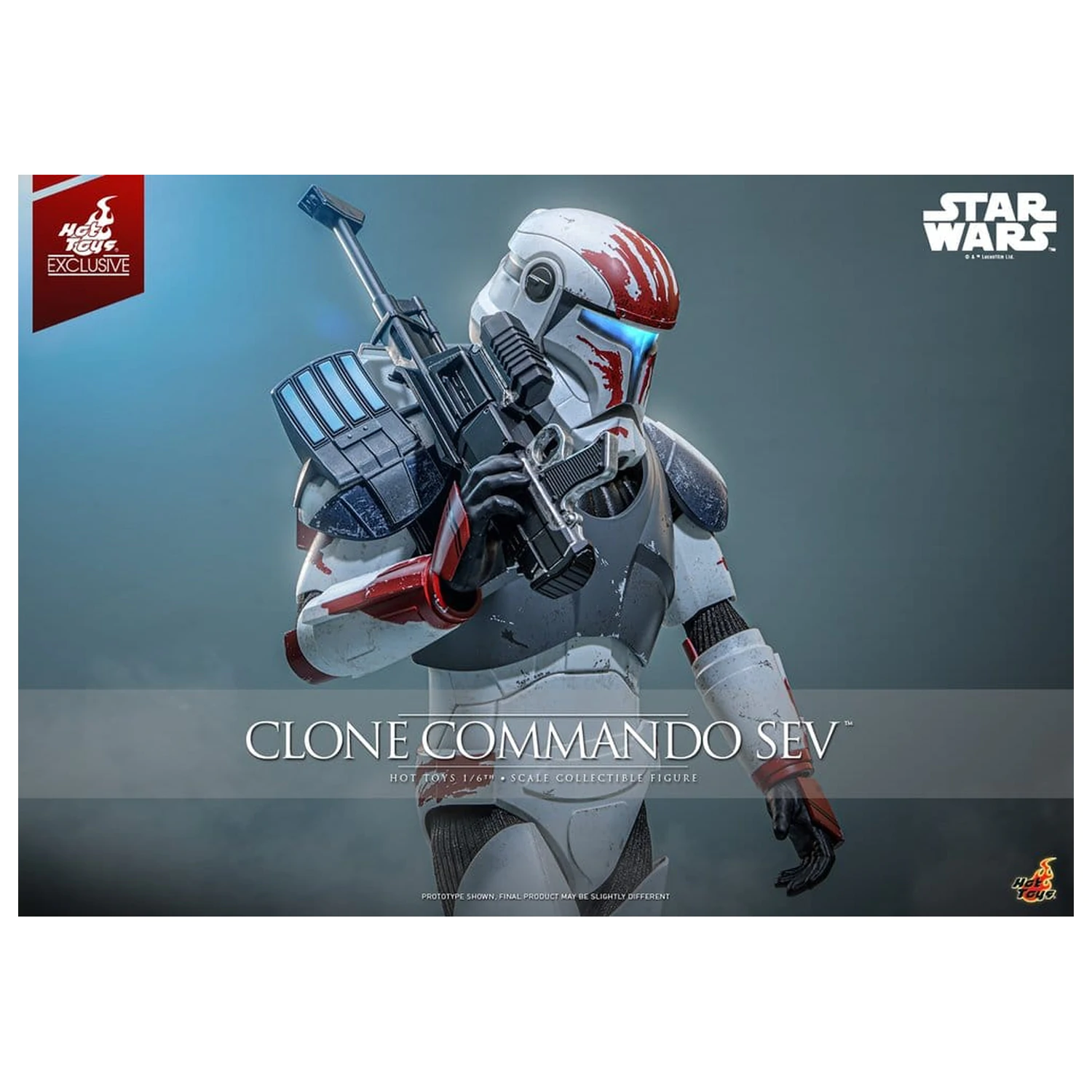 Star Wars: The Clone Wars Television Masterpiece akční figurka 1/6 Clone Commando Sev 30 cm fotografii produktu