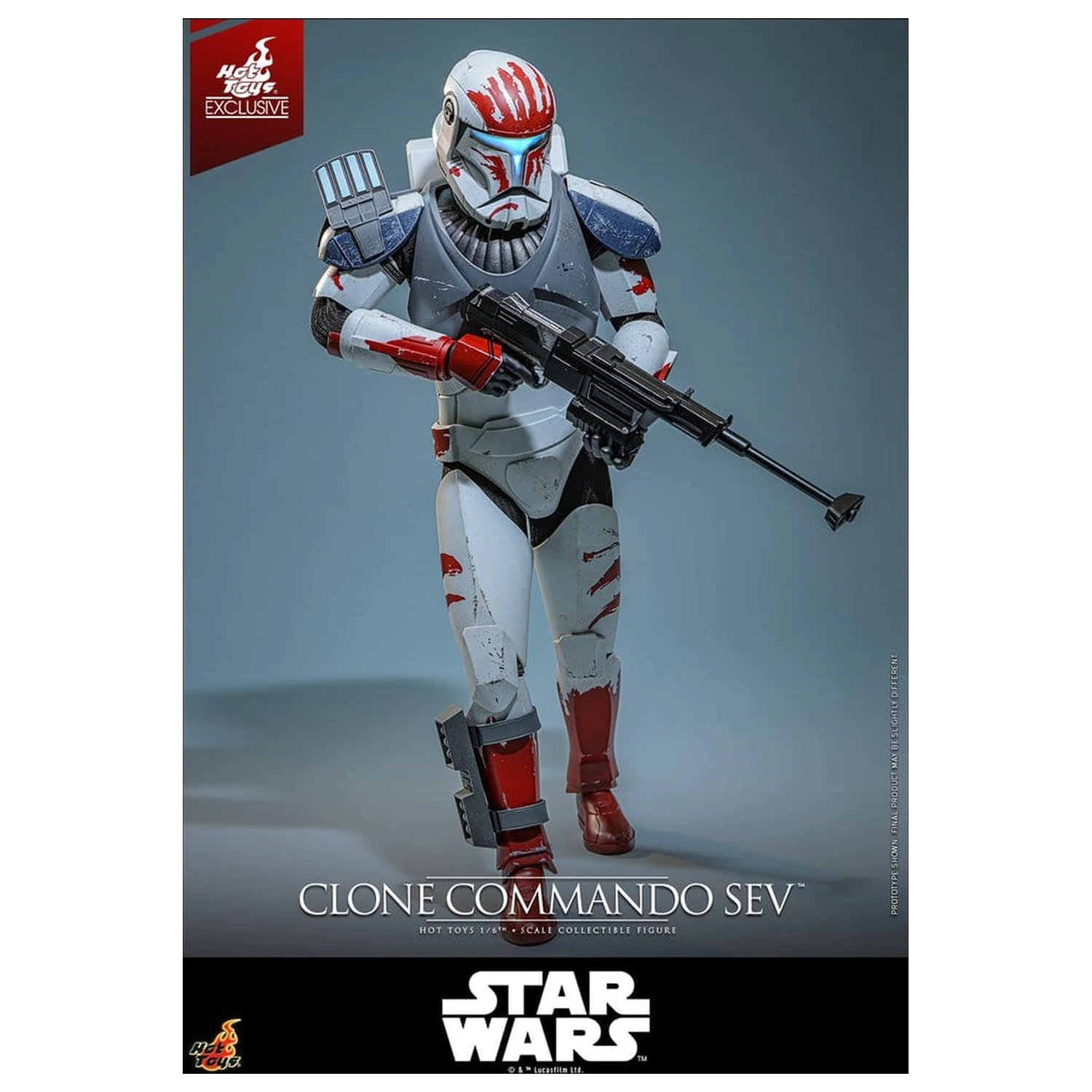 Star Wars: The Clone Wars Television Masterpiece akční figurka 1/6 Clone Commando Sev 30 cm fotografii produktu