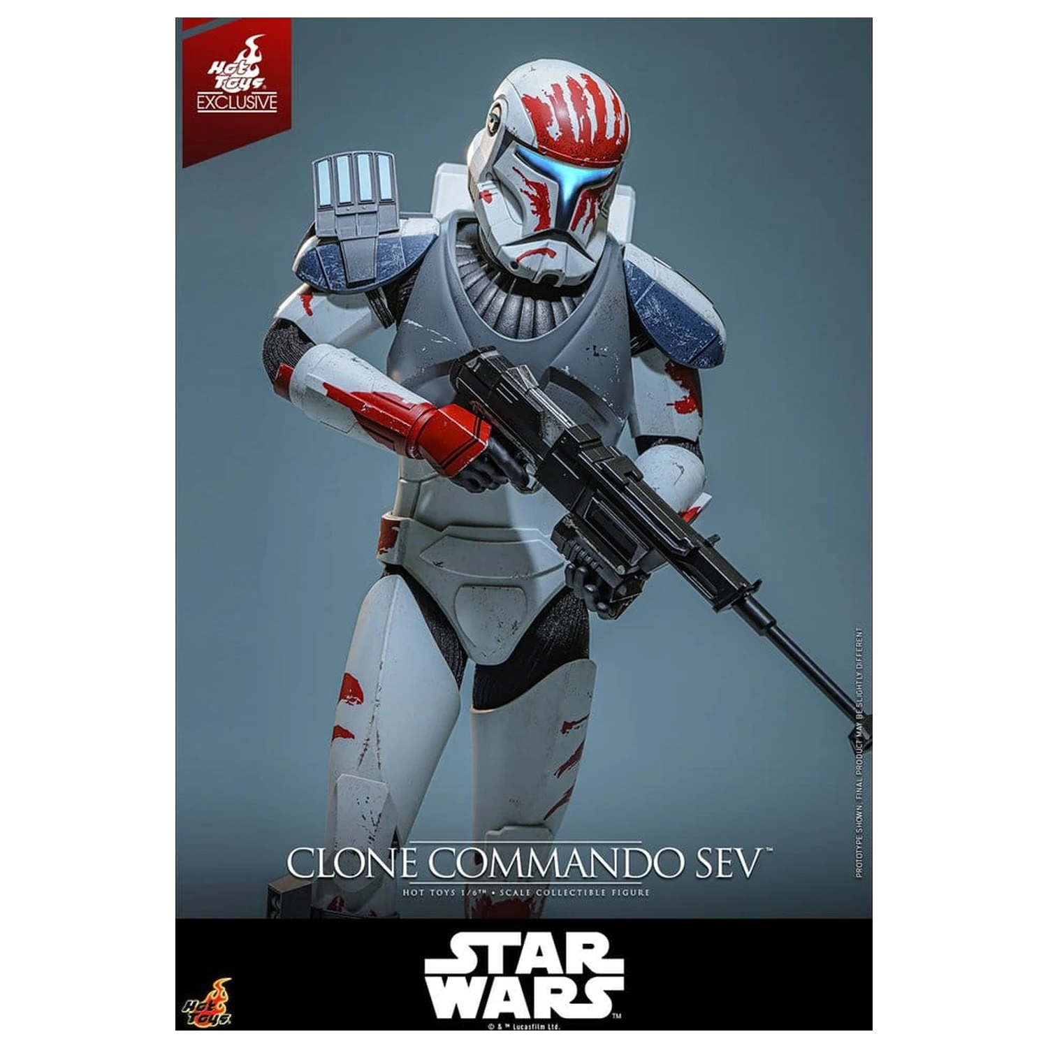 Star Wars: The Clone Wars Television Masterpiece akční figurka 1/6 Clone Commando Sev 30 cm fotografii produktu