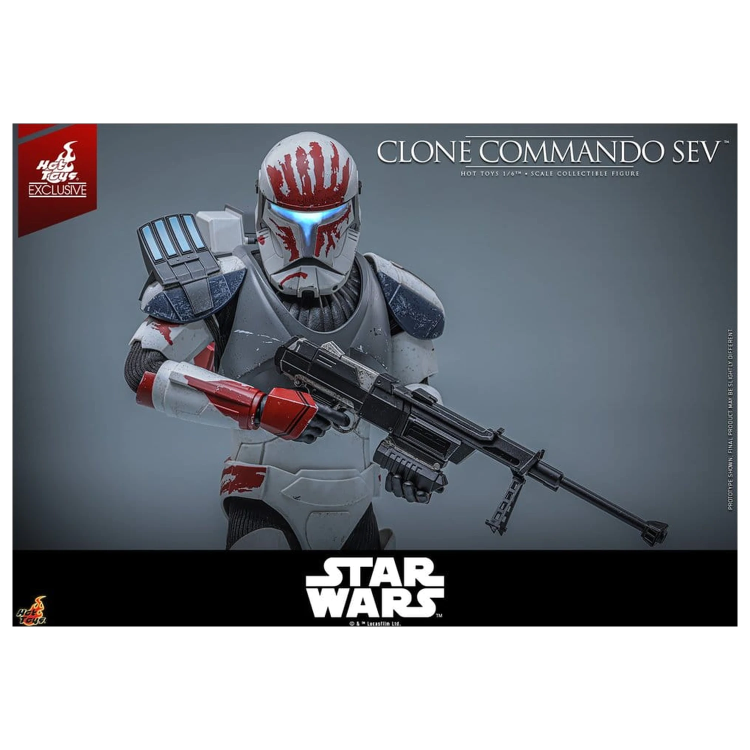 Star Wars: The Clone Wars Television Masterpiece akční figurka 1/6 Clone Commando Sev 30 cm fotografii produktu
