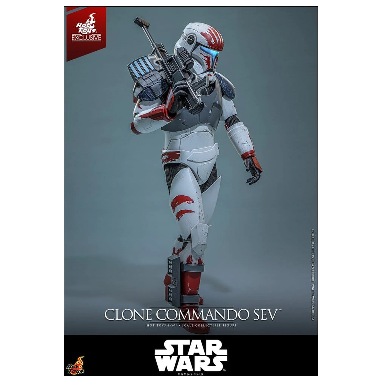 Star Wars: The Clone Wars Television Masterpiece akční figurka 1/6 Clone Commando Sev 30 cm fotografii produktu