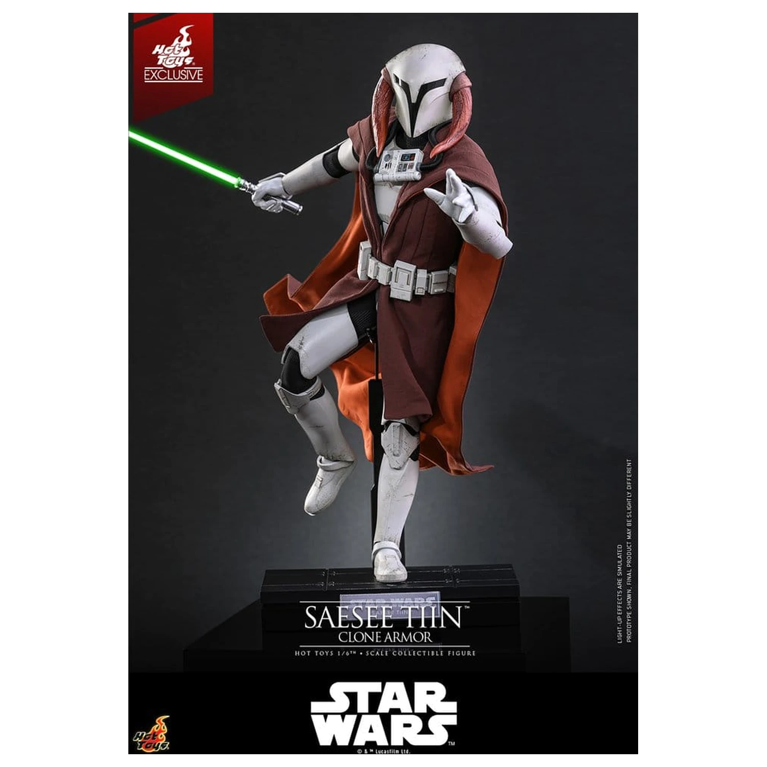 Star Wars: The Clone Wars Televizní mistrovské dílo akční figurka 1/6 Saesee Tiin (klonové brnění) 32 cm fotografii produktu
