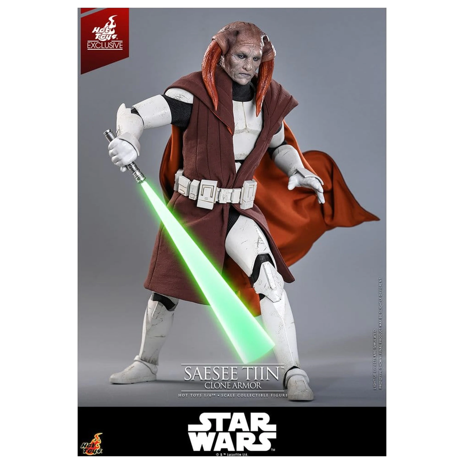 Star Wars: The Clone Wars Televizní mistrovské dílo akční figurka 1/6 Saesee Tiin (klonové brnění) 32 cm fotografii produktu