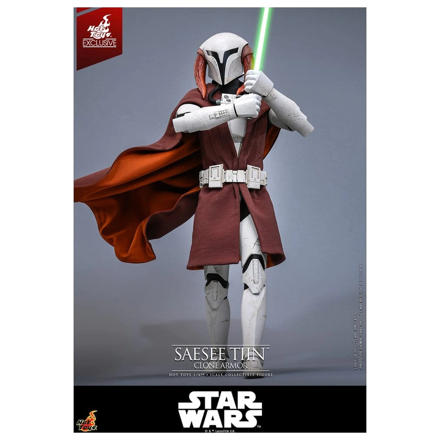 Star Wars: The Clone Wars Televizní mistrovské dílo akční figurka 1/6 Saesee Tiin (klonové brnění) 32 cm fotografii produktu