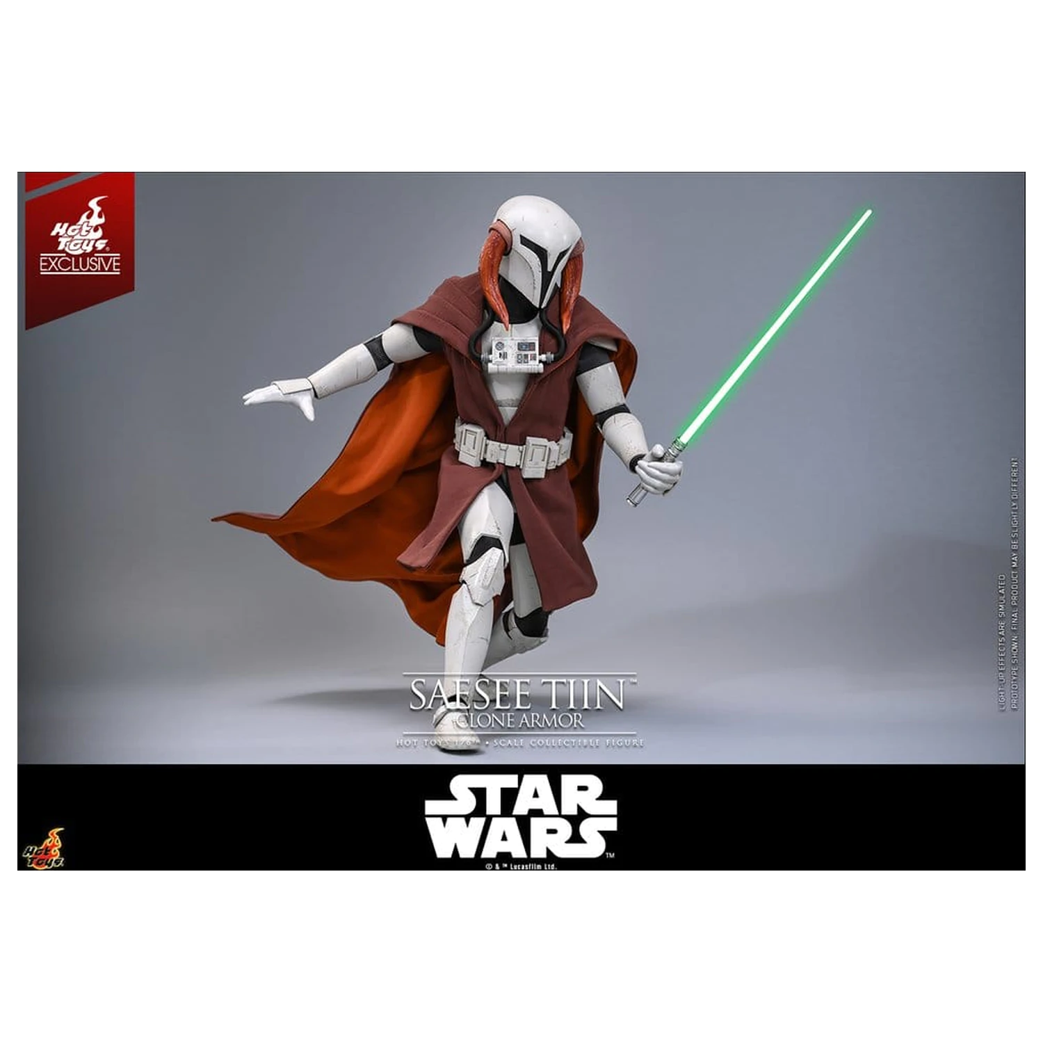 Star Wars: The Clone Wars Televizní mistrovské dílo akční figurka 1/6 Saesee Tiin (klonové brnění) 32 cm fotografii produktu
