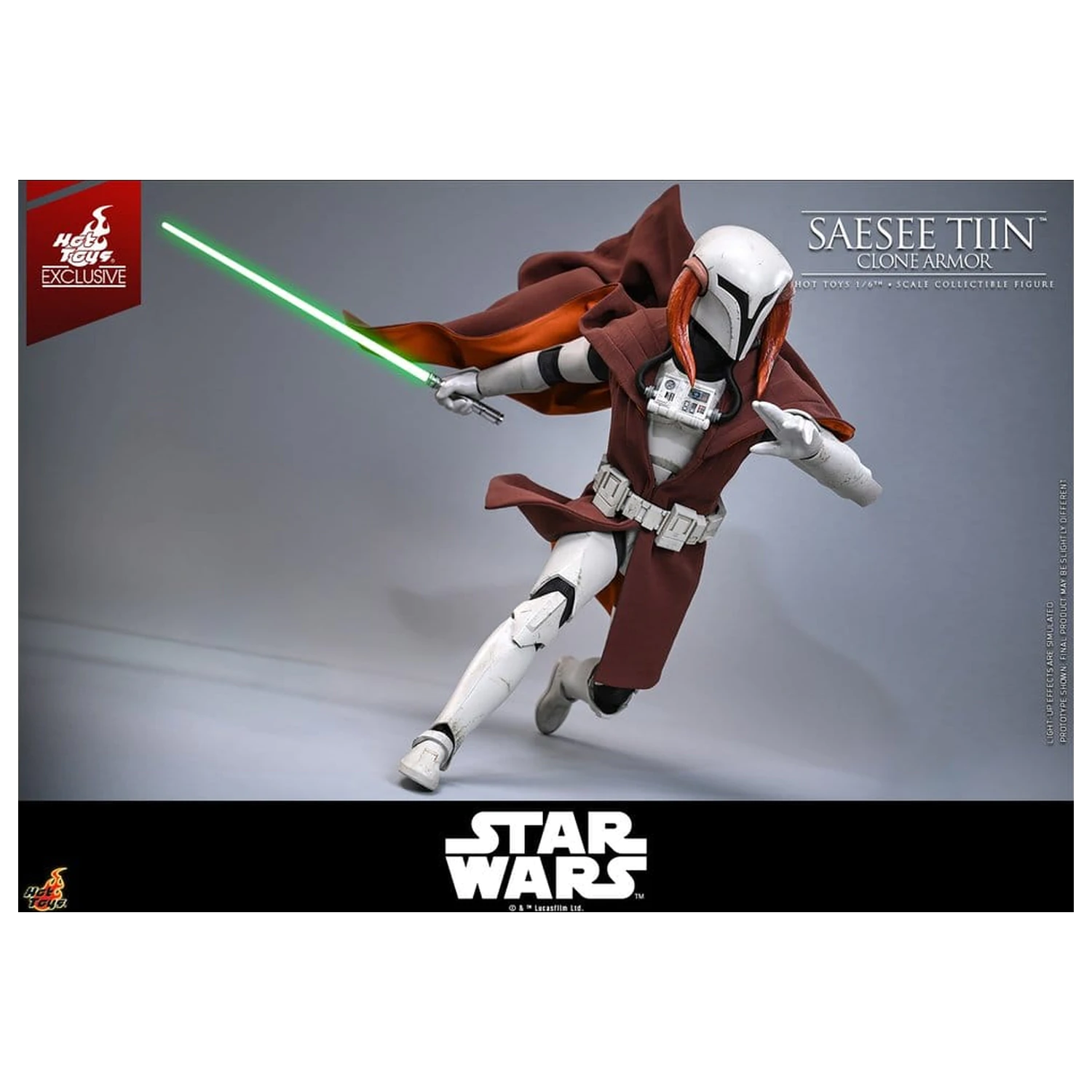 Star Wars: The Clone Wars Televizní mistrovské dílo akční figurka 1/6 Saesee Tiin (klonové brnění) 32 cm fotografii produktu