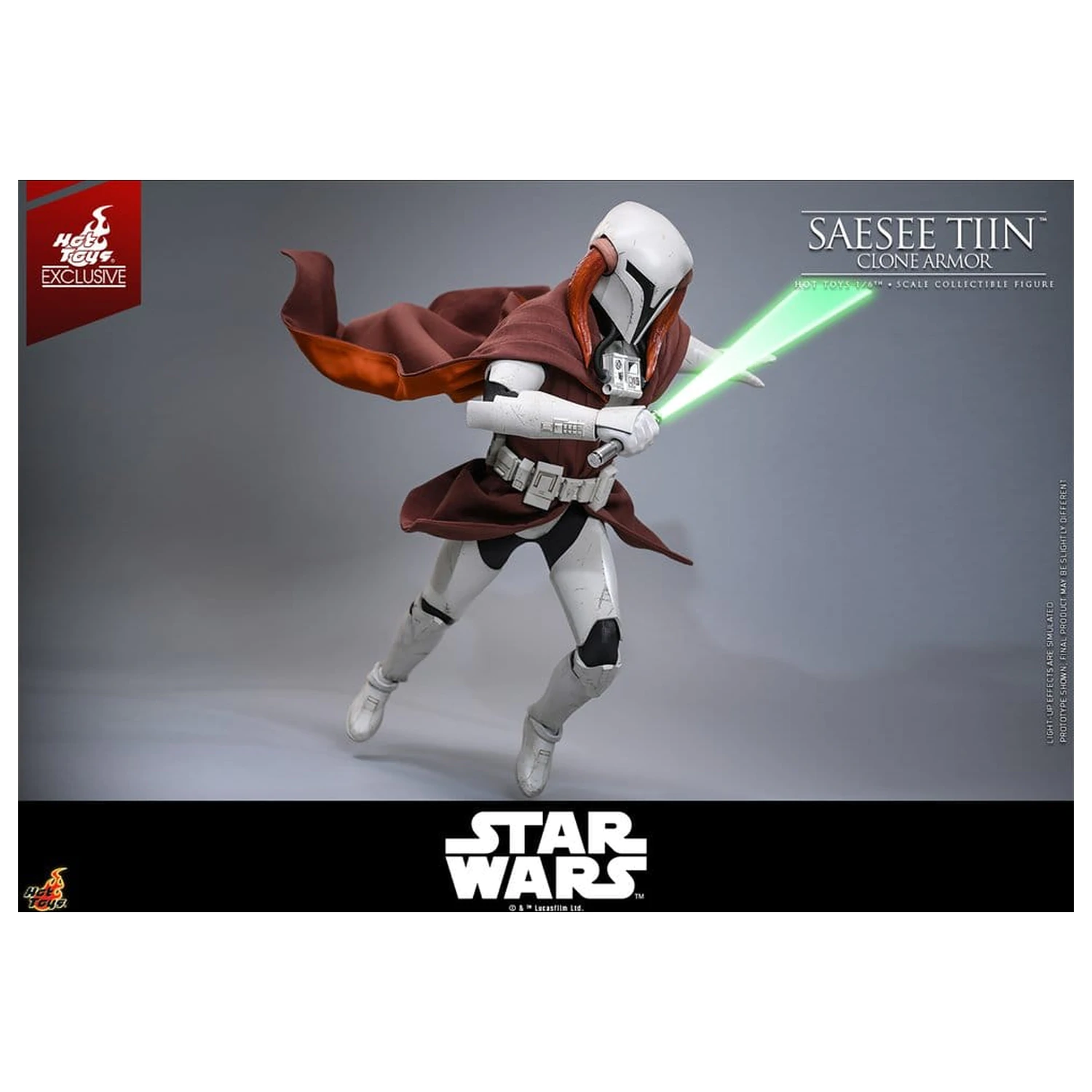 Star Wars: The Clone Wars Televizní mistrovské dílo akční figurka 1/6 Saesee Tiin (klonové brnění) 32 cm fotografii produktu