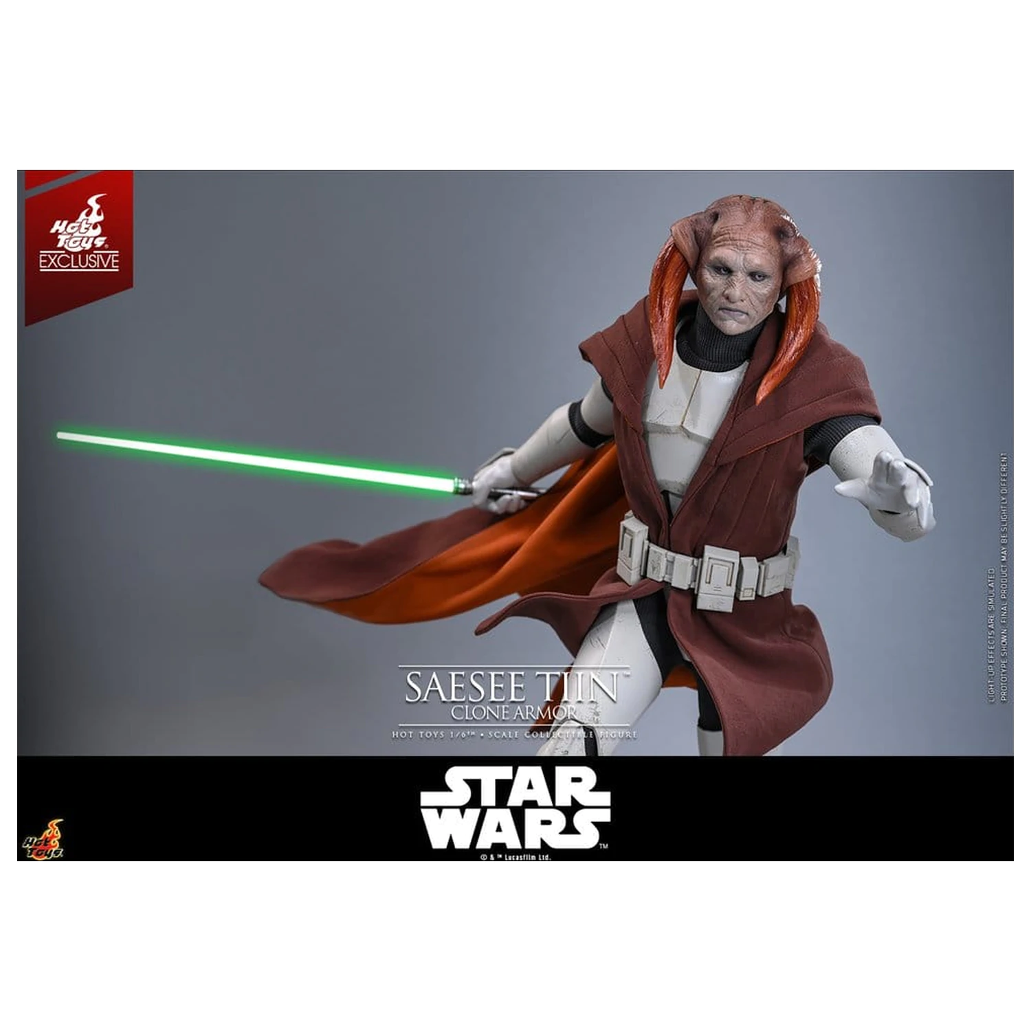Star Wars: The Clone Wars Televizní mistrovské dílo akční figurka 1/6 Saesee Tiin (klonové brnění) 32 cm fotografii produktu