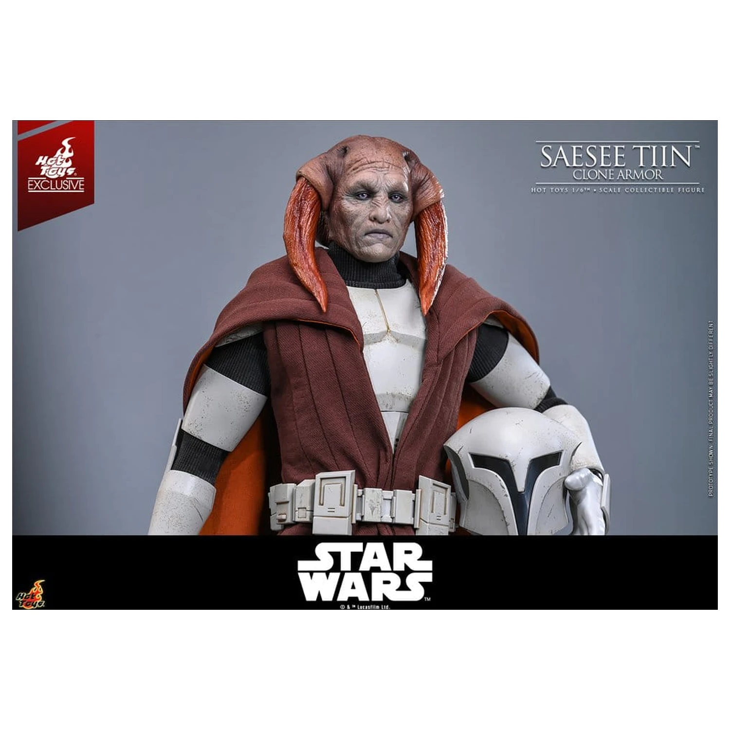 Star Wars: The Clone Wars Televizní mistrovské dílo akční figurka 1/6 Saesee Tiin (klonové brnění) 32 cm fotografii produktu