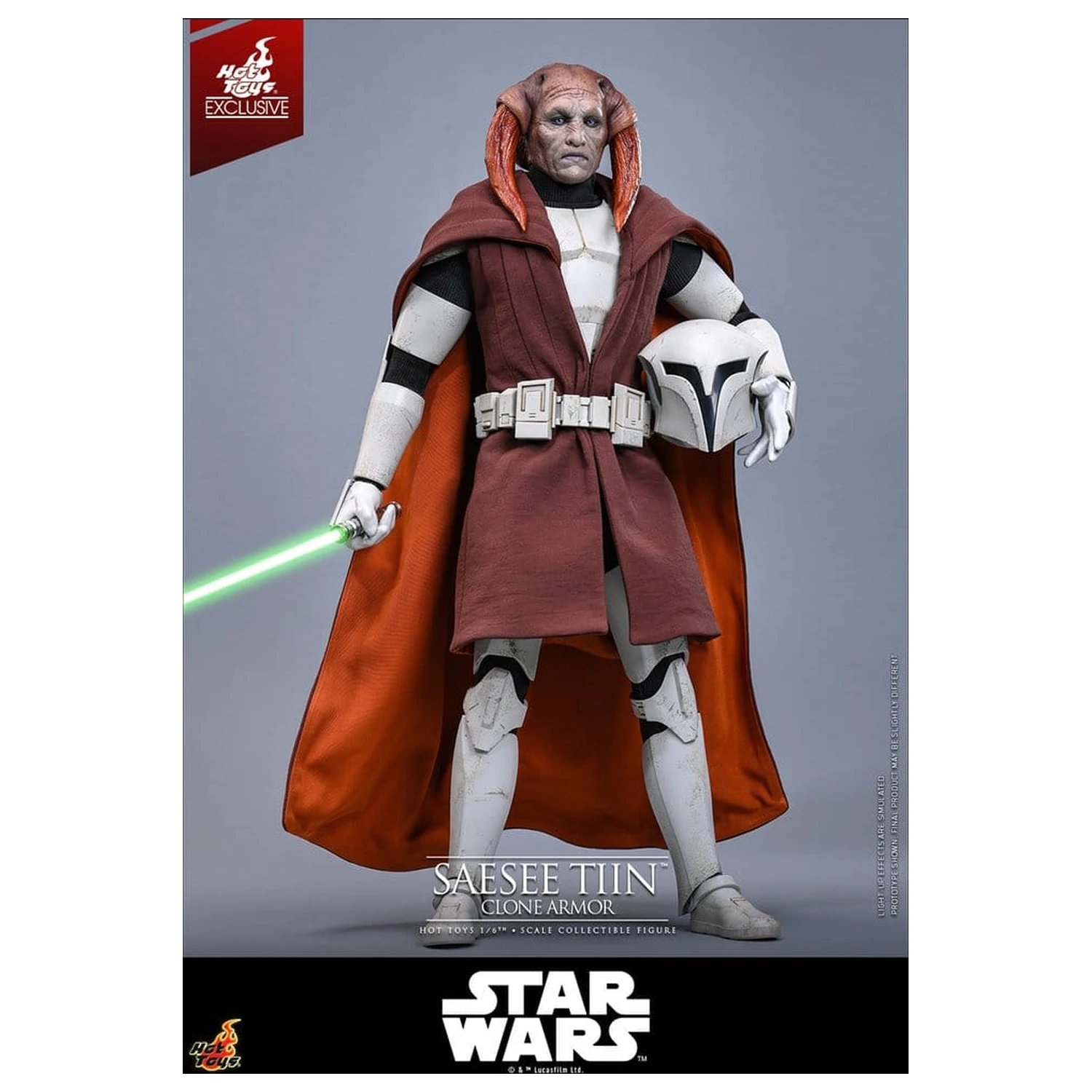 Star Wars: The Clone Wars Televizní mistrovské dílo akční figurka 1/6 Saesee Tiin (klonové brnění) 32 cm fotografii produktu