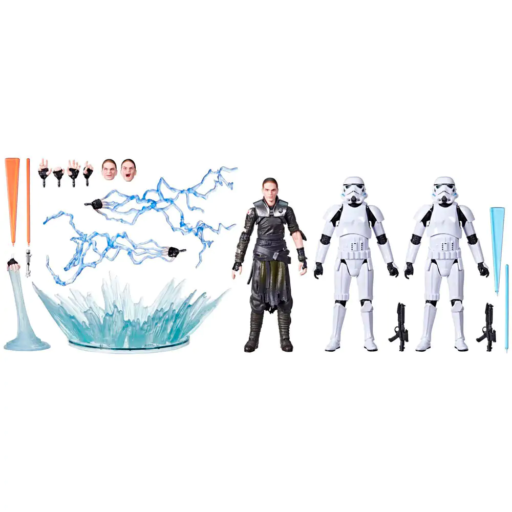 Star Wars The Force Unleashed Starkiller & Stormtroopers figurka 15 cm fotografii produktu