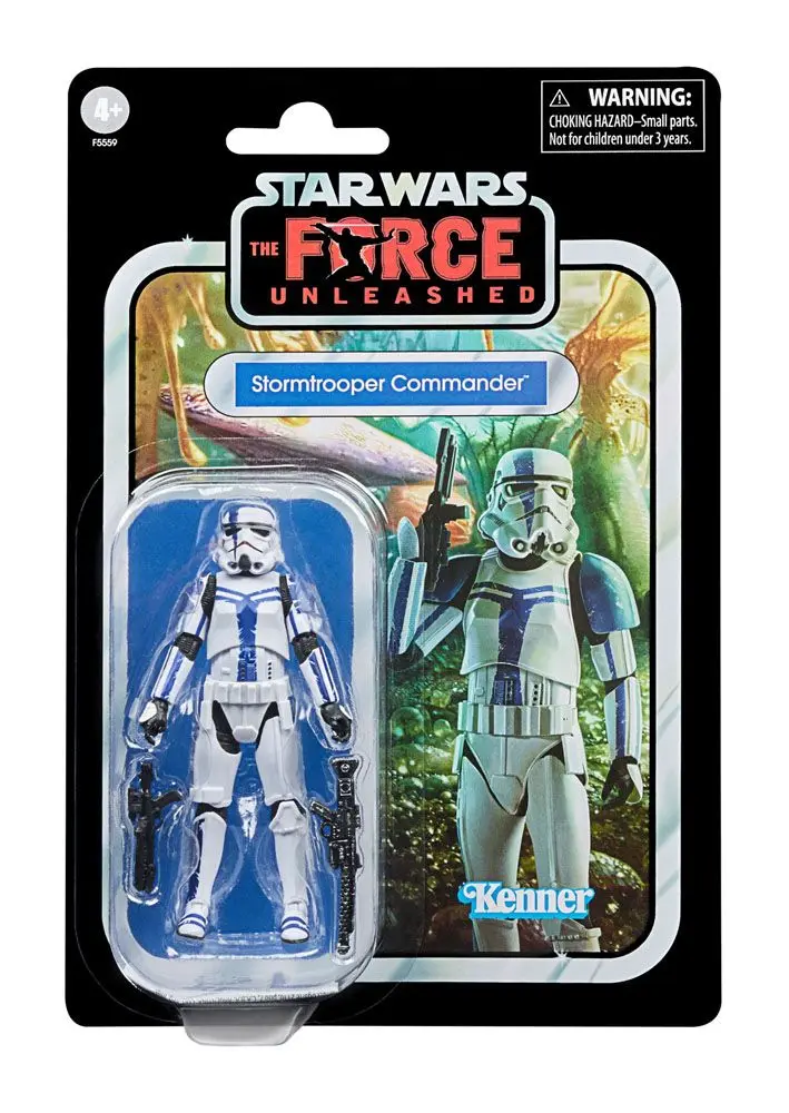 Star Wars: The Force Unleashed Vintage Collection akční figurka 2022 Stormtrooper Commander 10 cm fotografii produktu