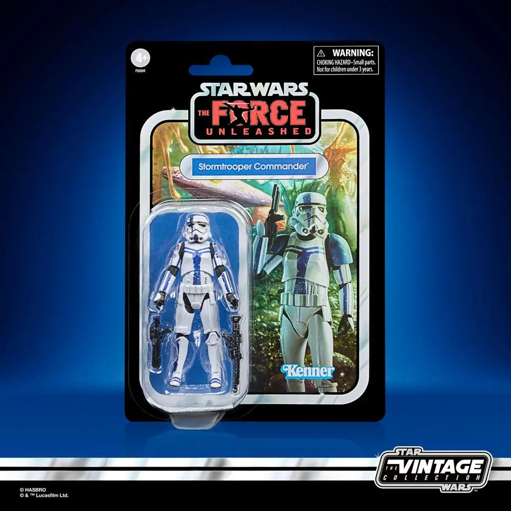 Star Wars: The Force Unleashed Vintage Collection akční figurka 2022 Stormtrooper Commander 10 cm fotografii produktu