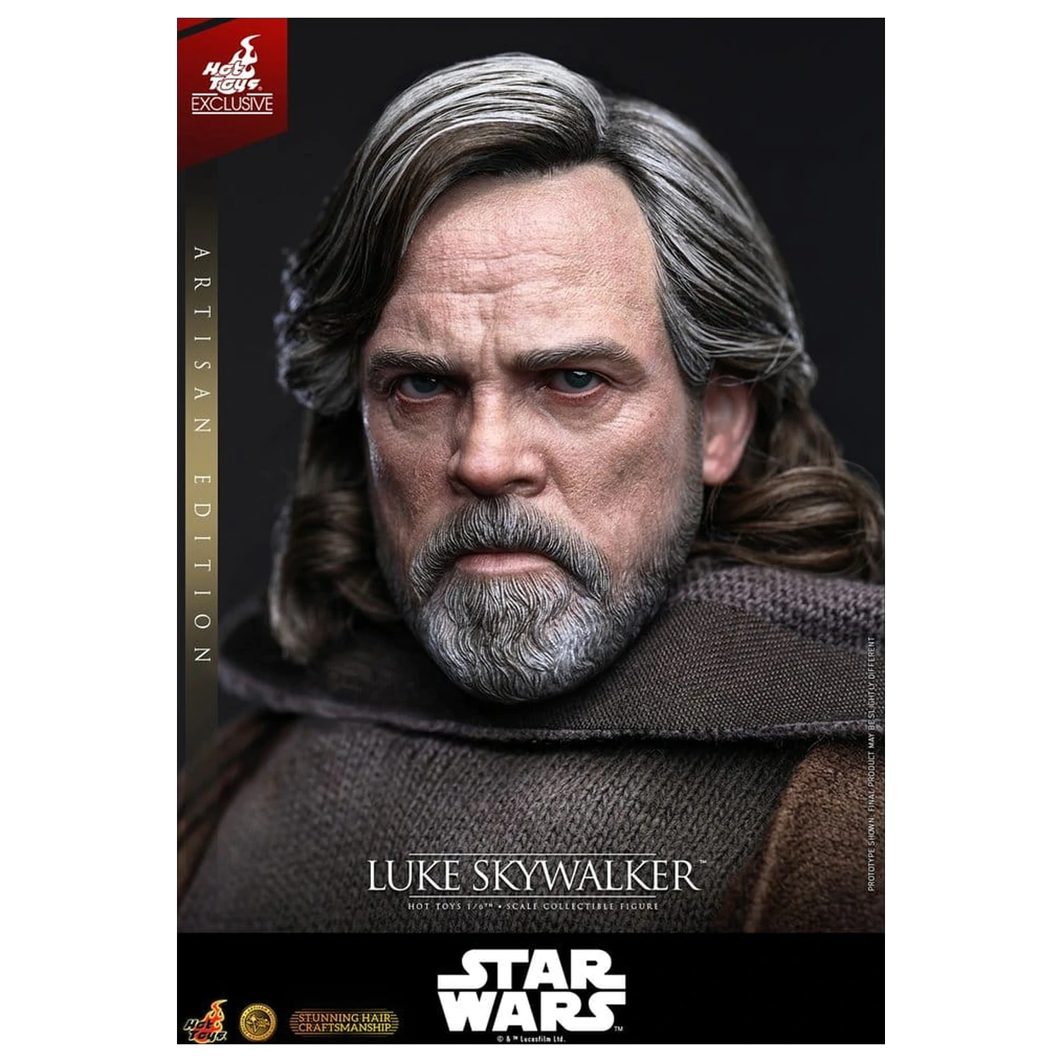 Star Wars: The Last Jedi Movie Masterpiece akční figurka 1/6 Luke Skywalker (Artisan Edition) 29 cm fotografii produktu