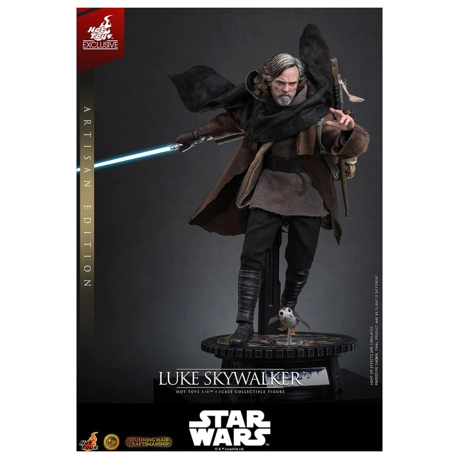 Star Wars: The Last Jedi Movie Masterpiece akční figurka 1/6 Luke Skywalker (Artisan Edition) 29 cm fotografii produktu