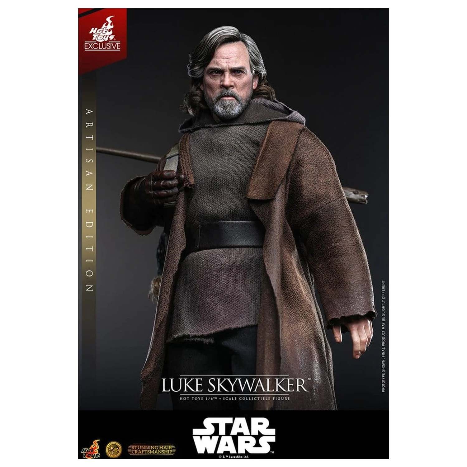 Star Wars: The Last Jedi Movie Masterpiece akční figurka 1/6 Luke Skywalker (Artisan Edition) 29 cm fotografii produktu