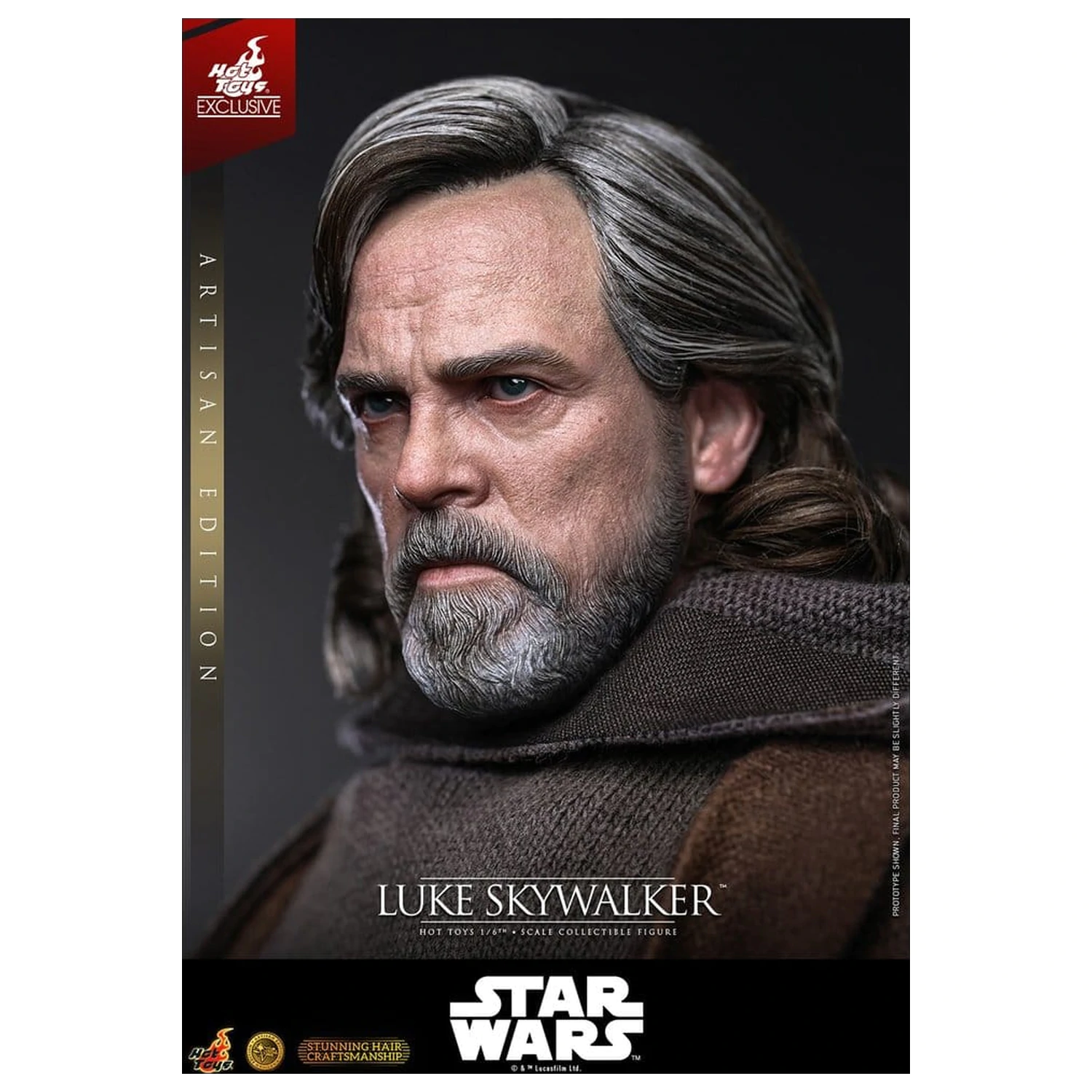 Star Wars: The Last Jedi Movie Masterpiece akční figurka 1/6 Luke Skywalker (Artisan Edition) 29 cm fotografii produktu