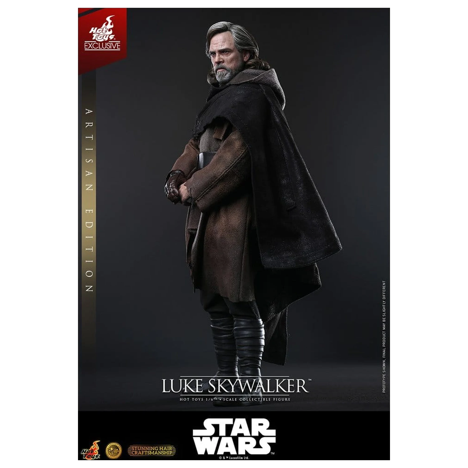 Star Wars: The Last Jedi Movie Masterpiece akční figurka 1/6 Luke Skywalker (Artisan Edition) 29 cm fotografii produktu