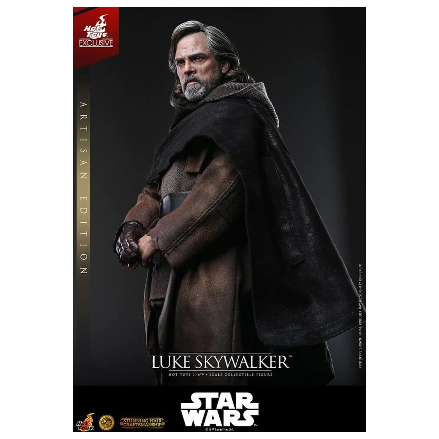 Star Wars: The Last Jedi Movie Masterpiece akční figurka 1/6 Luke Skywalker (Artisan Edition) 29 cm fotografii produktu