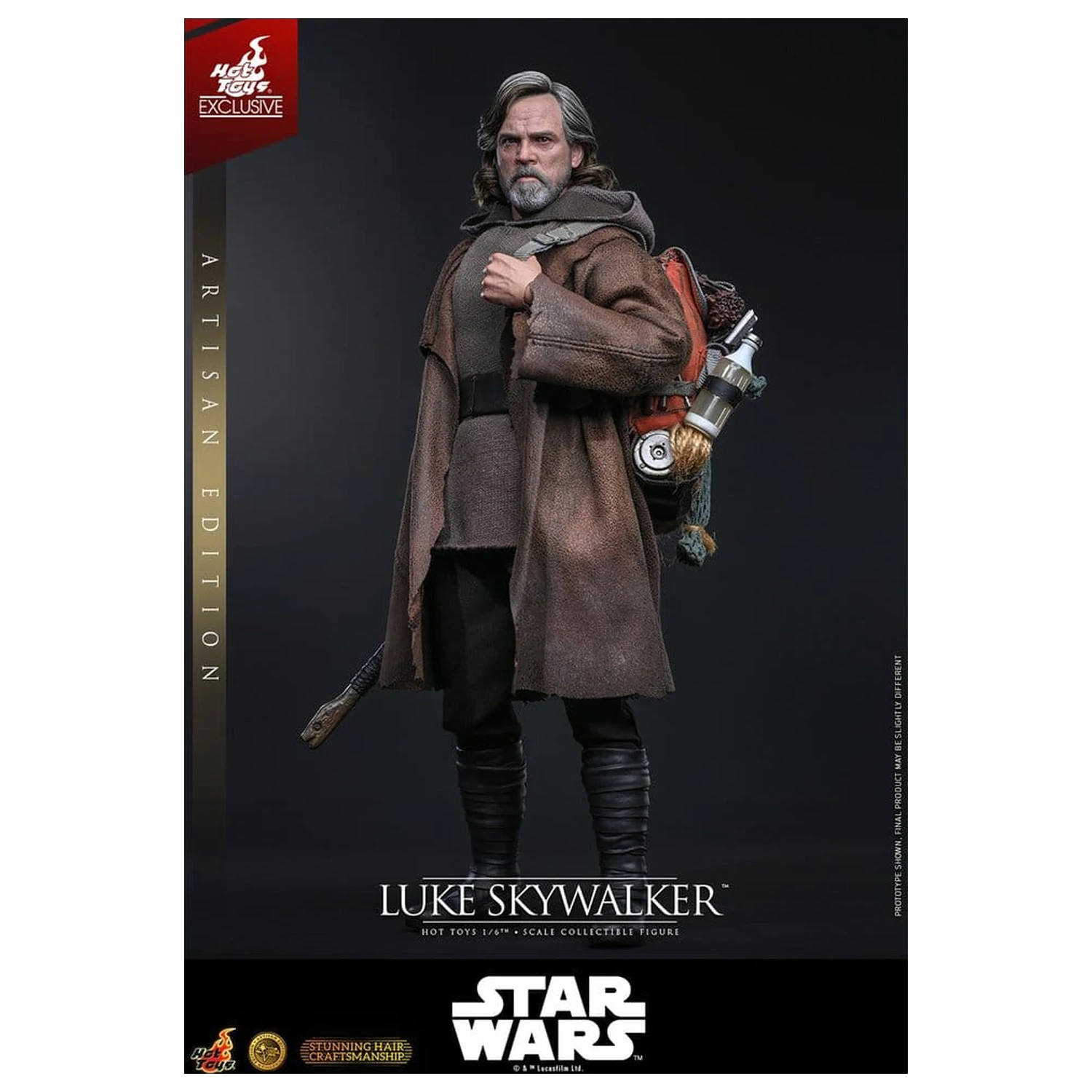 Star Wars: The Last Jedi Movie Masterpiece akční figurka 1/6 Luke Skywalker (Artisan Edition) 29 cm fotografii produktu