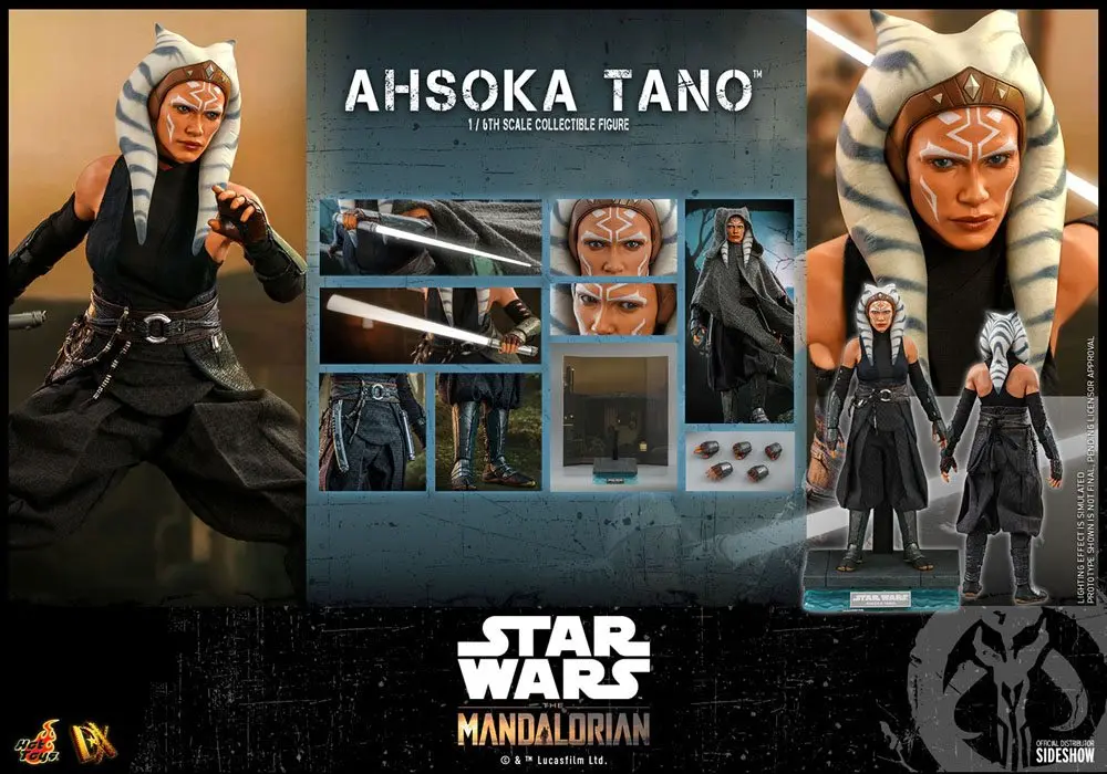 Star Wars The Mandalorian akční figurka 1/6 Ahsoka Tano 29 cm fotografii produktu