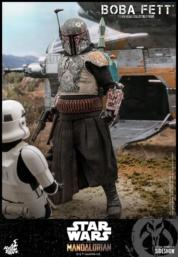 Star Wars The Mandalorian akční figurka 1/6 Boba Fett 30 cm fotografii produktu
