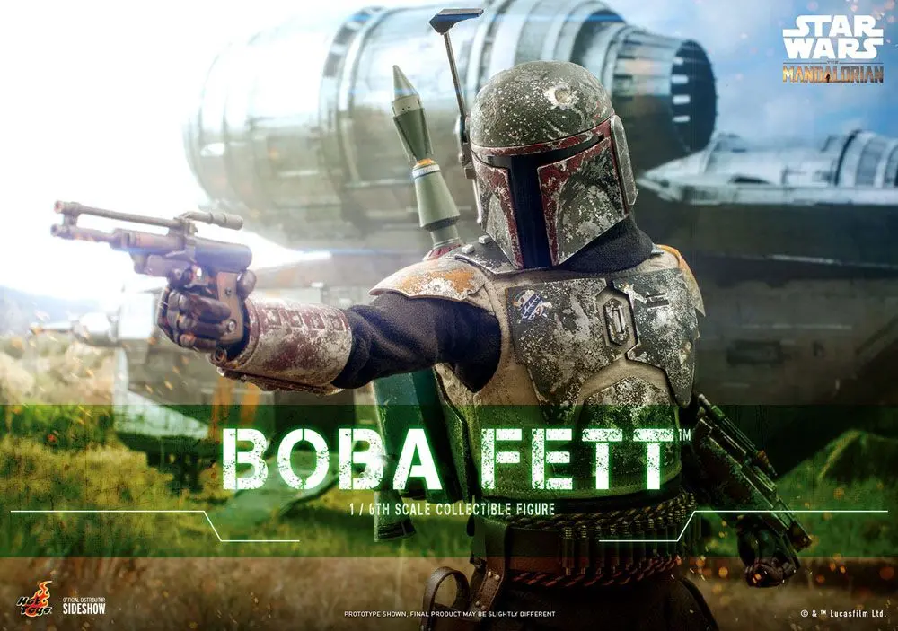 Star Wars The Mandalorian akční figurka 1/6 Boba Fett 30 cm fotografii produktu