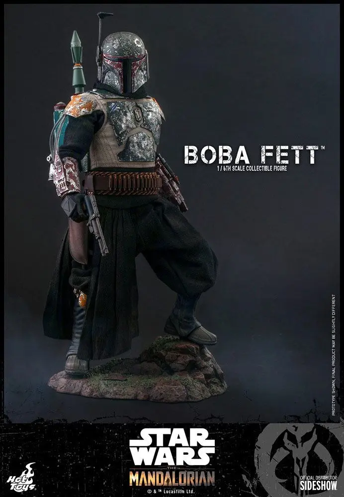 Star Wars The Mandalorian akční figurka 1/6 Boba Fett 30 cm fotografii produktu